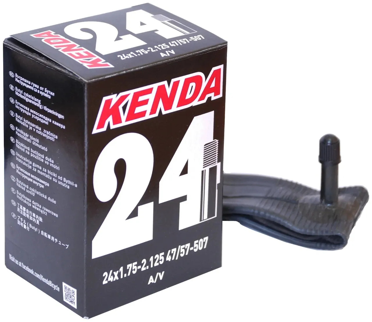Камера 24x1,75-2,125" KENDA 5-516310 Kenda Камера 24x1,75-2,125" KENDA 5-516310 Kenda