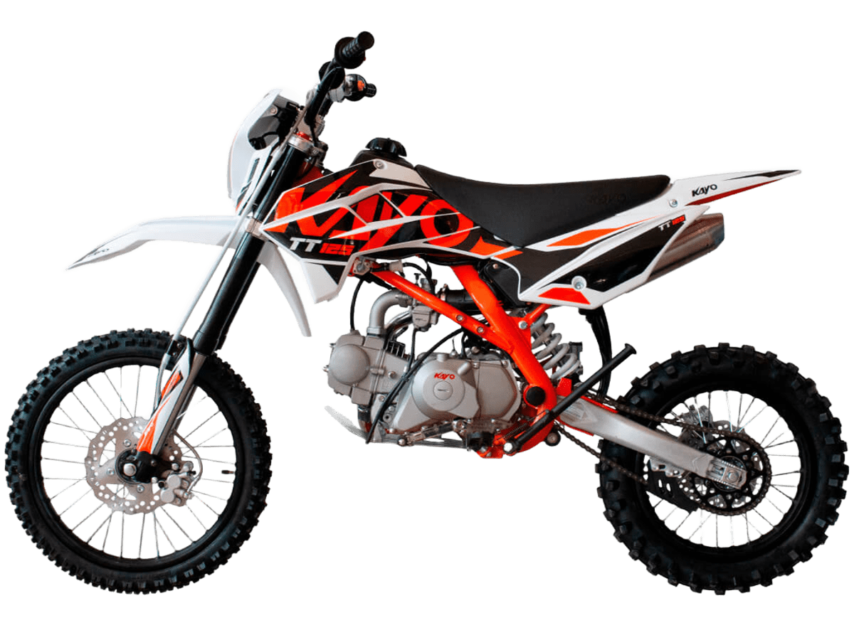 Питбайк KAYO BASIC K125EA 17/14 KRZ п/автомат, эл. стартер (2024)
