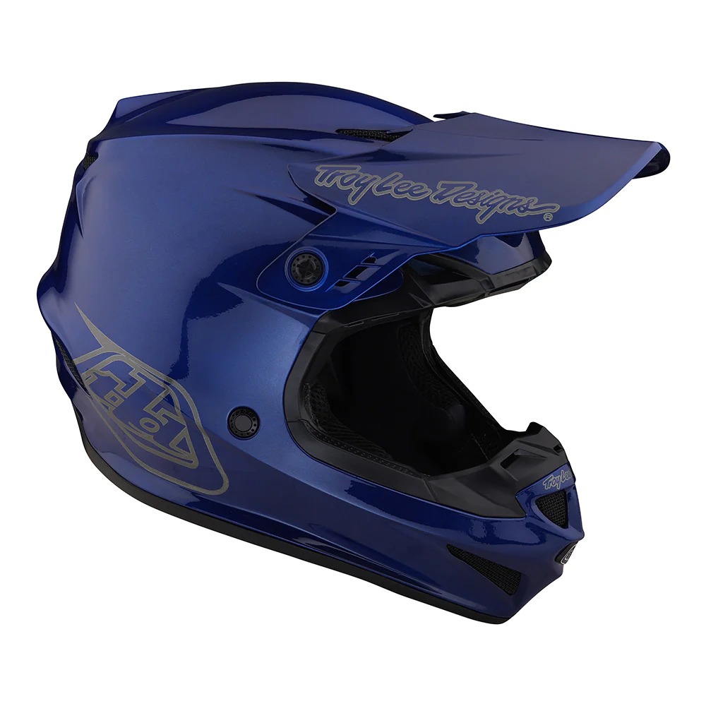 Мотошлем Troy Lee Designs GP Helmet Mono Blue Troy Lee Designs