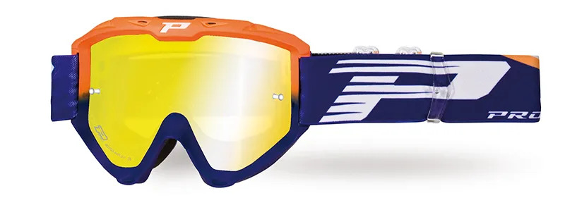 Очки PROGRIP Riot 3450 FL Orange fluo/Blue Multilayer mirror Yellow Lens (3450-275-FL) PROGRIP