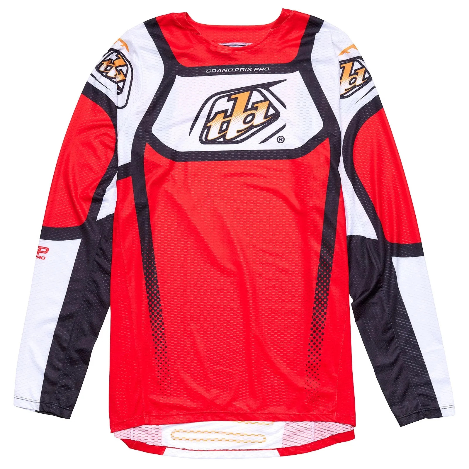 Мотоджерси Troy Lee Designs GP Pro Air Jersey Bands Red/White Troy Lee Designs