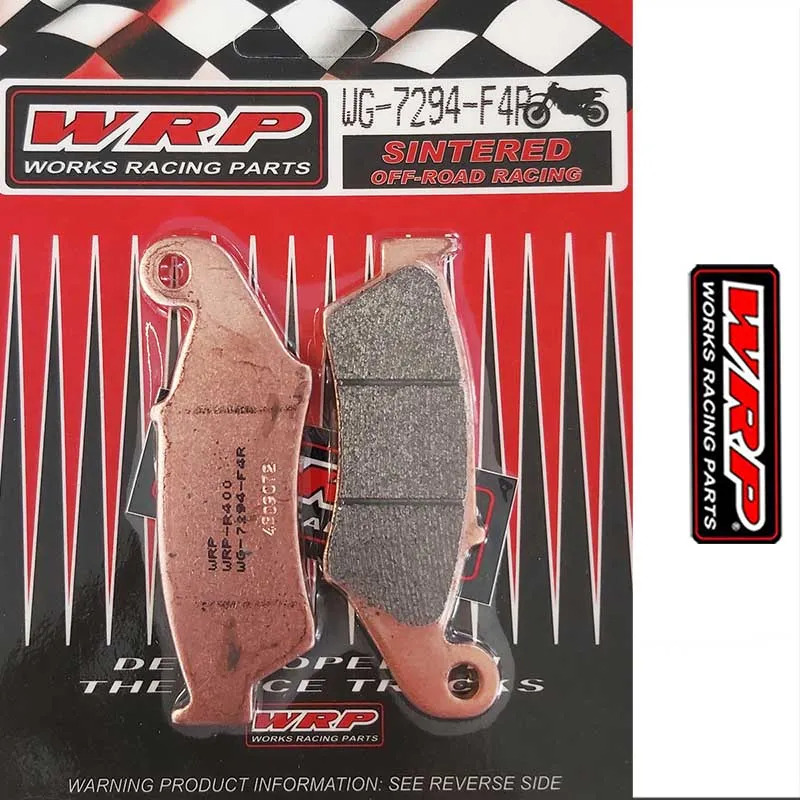 Колодки передние WRP Honda, Kawasaki, Suzuki, Yamaha до 2007 (WG-7294-F4R) WRP