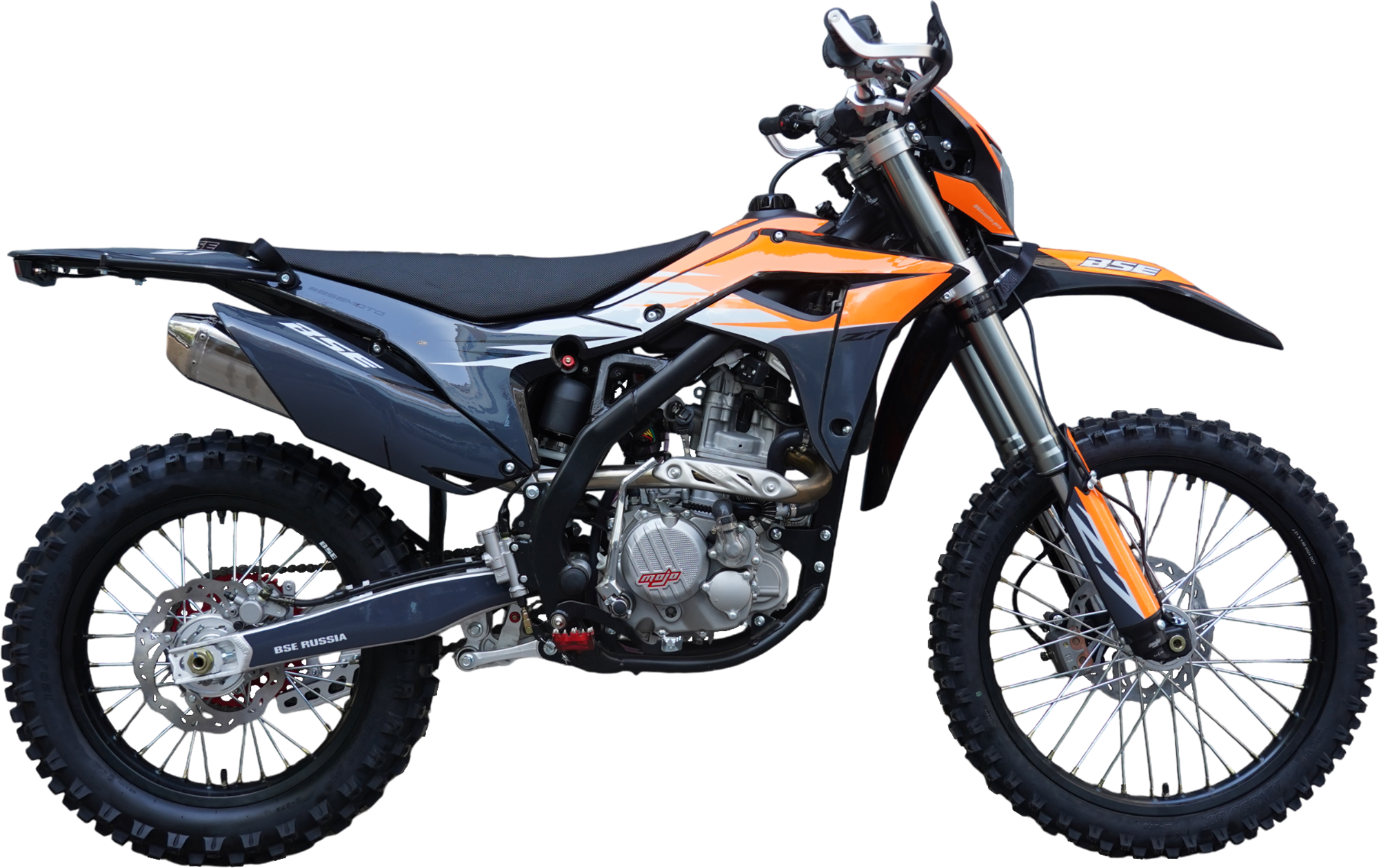 Мотоцикл BSE Z7 Orange Neon