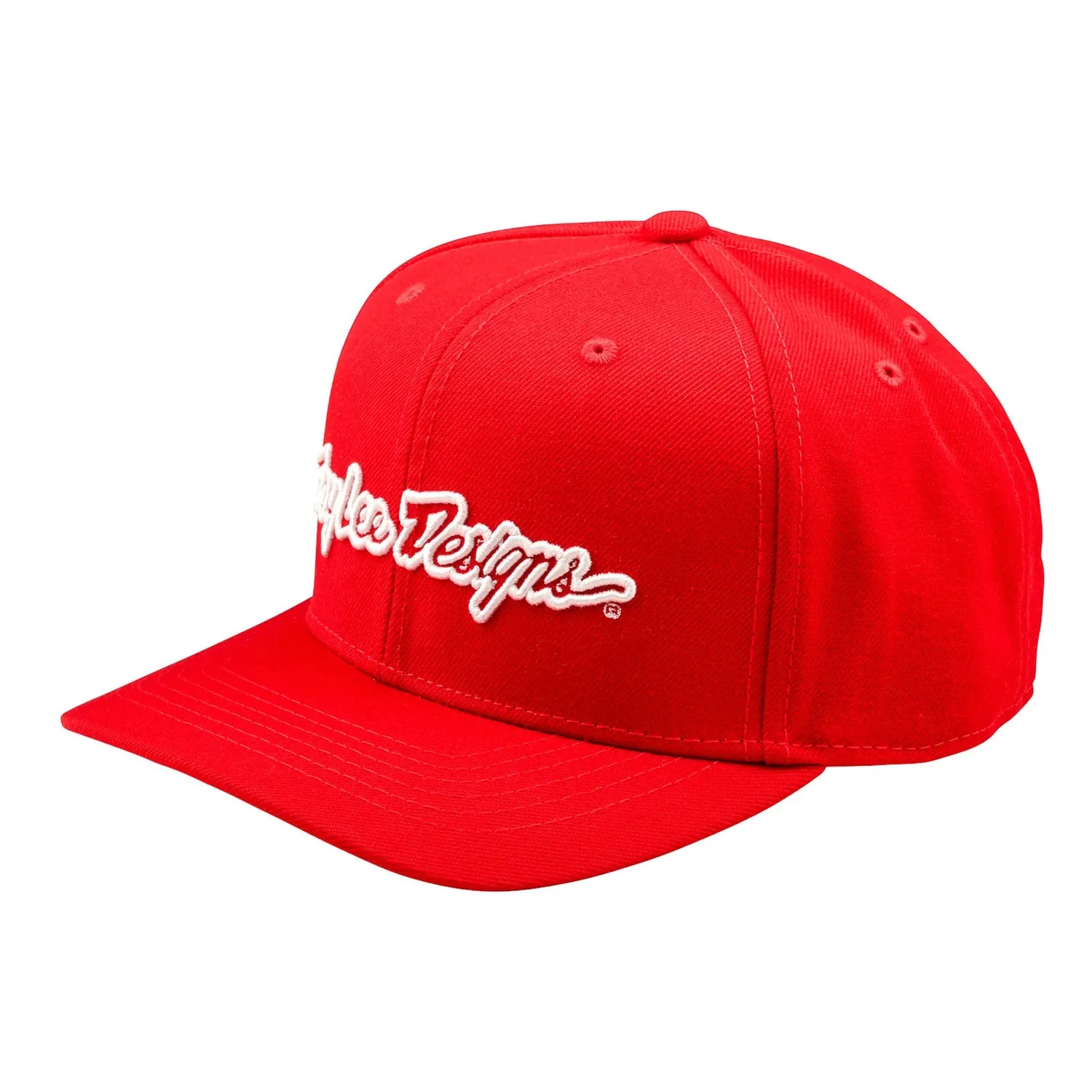 Бейсболка Troy Lee Designs Curved Signature, Team Red, OS (766917001) Troy Lee Designs