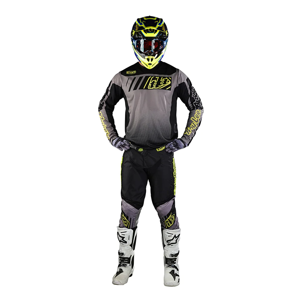 Мотоджерси Troy Lee Designs GP Jersey Icon Black/Gray Troy Lee Designs