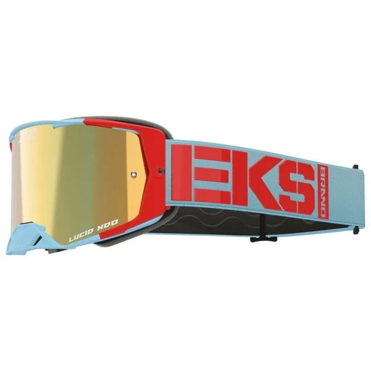 Очки EKS (X) BRAND Lucid Goggle Caliber Light Blue/Red - Gold Mirror Lens (067-12035) EKS BRAND Очки EKS (X) BRAND Lucid Goggle Caliber Light Blue/Red - Gold Mirror Lens (067-12035) EKS BRAND