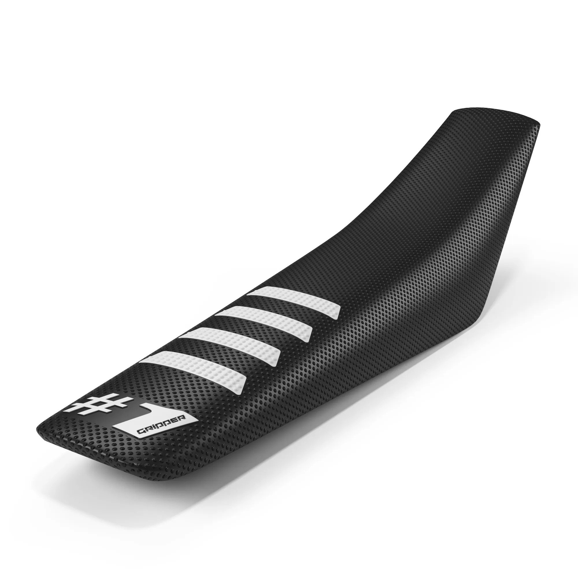 Чехол сидения универсальный ONEGRIPPER RIBBED, Black/White (OGSC02-BLWHWH) ONEGRIPPER