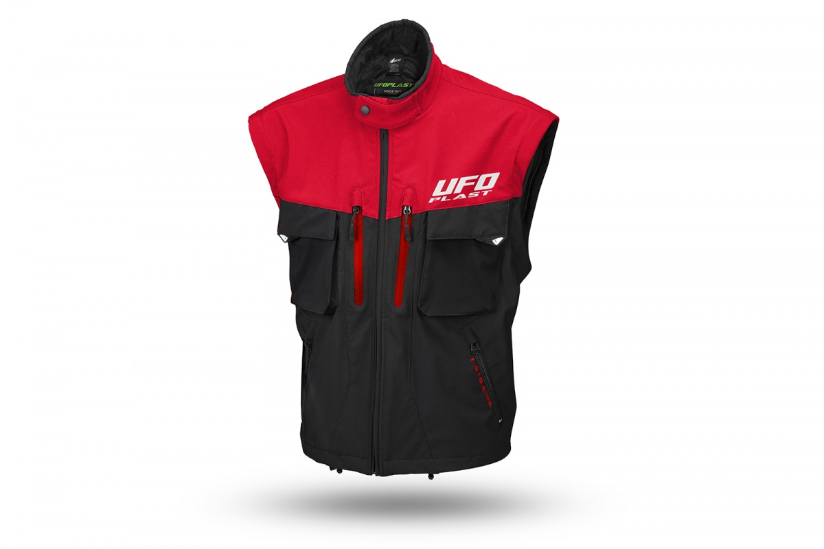 Мотокуртка UFO TAIGA 2024 ENDURO JACKET Black/Red-M UFO PLAST