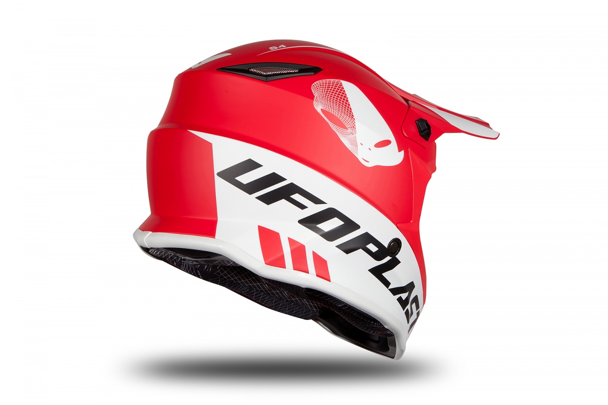 Мотошлем подростковый UFO HELMET BOY Red Matt UFO PLAST