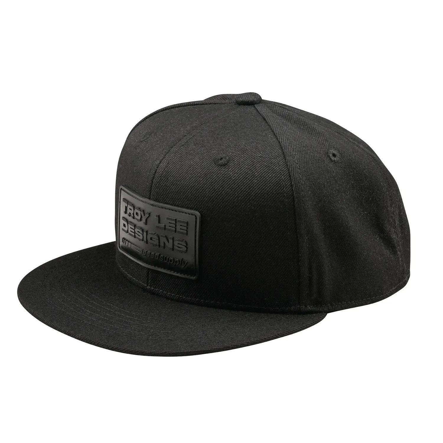 Бейсболка Troy Lee Designs Flat Bill Factory, Black, OS (788818000) Troy Lee Designs