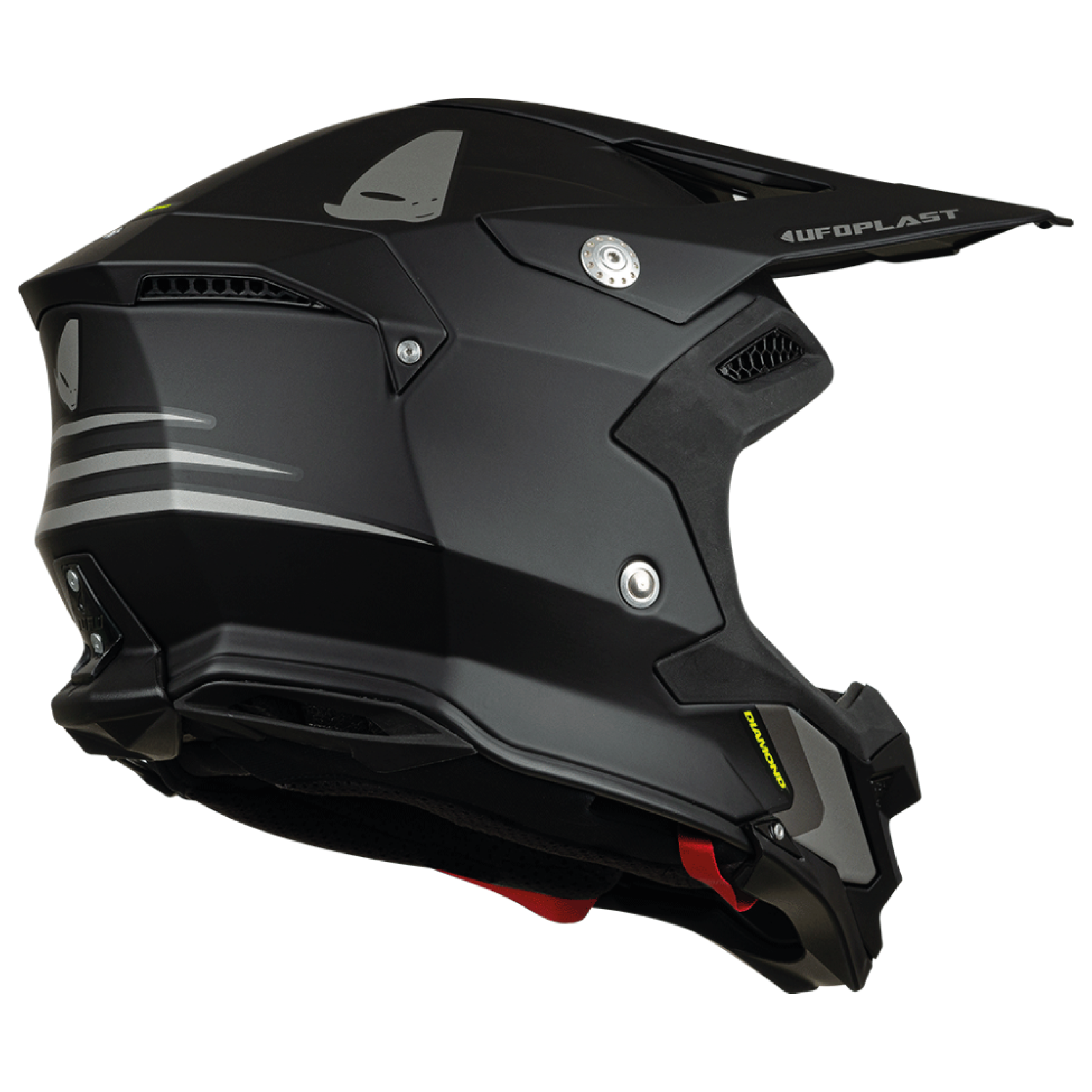 Мотошлем UFO HELMET DIAMOND Black UFO PLAST