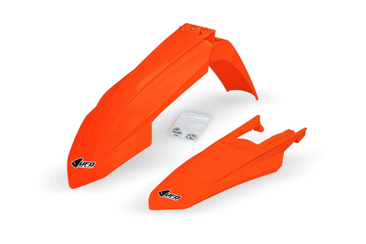 Набор крыльев UFO для KTM EXC/EXC-F All models 2024-2026, Neon Orange (KTFK530@FFLU) UFO PLAST Набор крыльев UFO для KTM EXC/EXC-F All models 2024-2026, Neon Orange (KTFK530@FFLU) UFO PLAST