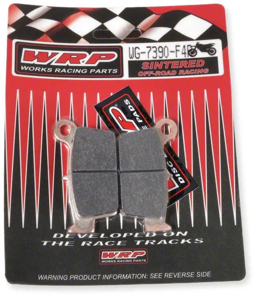 Колодки задние WRP Kawasaki KXF-250/450, Suzuki RMZ-250/450,Yamaha YZF-250/450 Racing (WG-7390-F4R) WRP