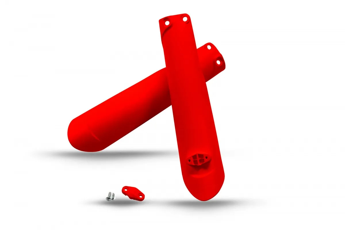 Защита вилки UFO для GASGAS 125-450 All Modells 2021-23 Red (GG07131#062) UFO PLAST