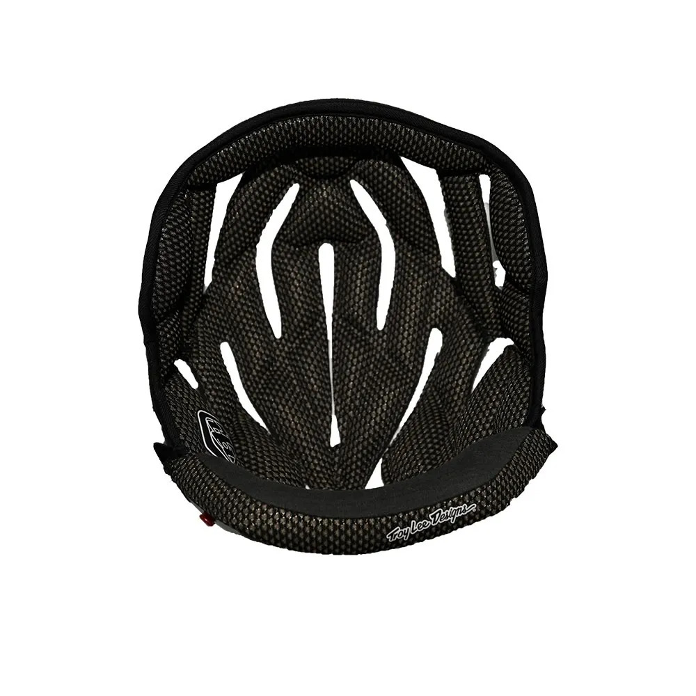 Сменная подкладка для мотошлема Troy Lee Designs SE5 Carbon Headliner Black Troy Lee Designs