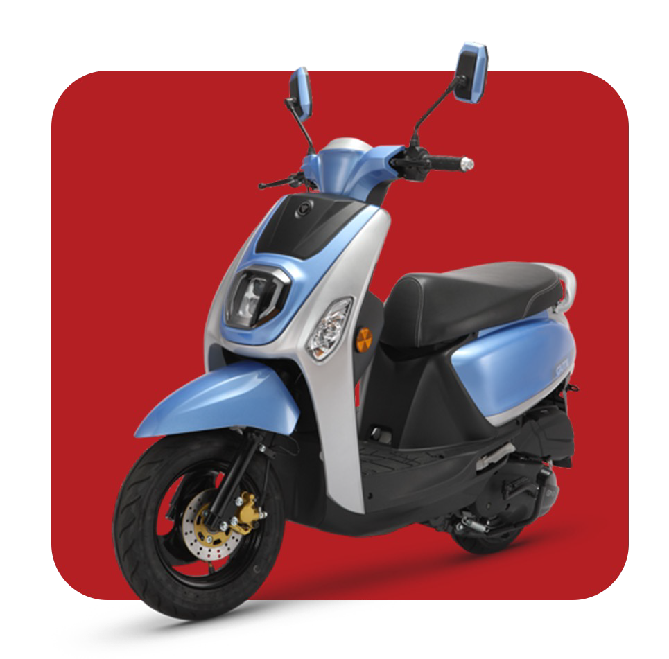 Скутер MOTOSUPER S9 Blanc Gris