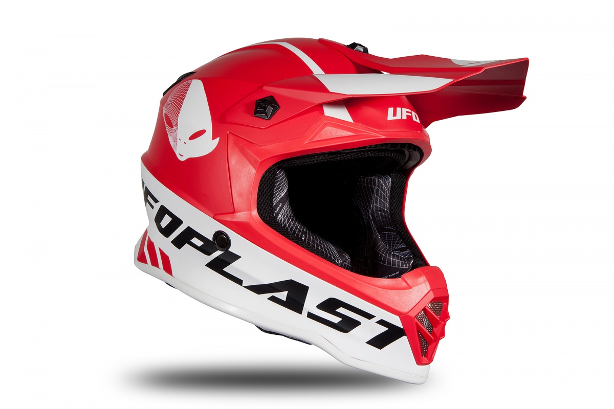 Мотошлем подростковый UFO HELMET BOY Red Matt UFO PLAST