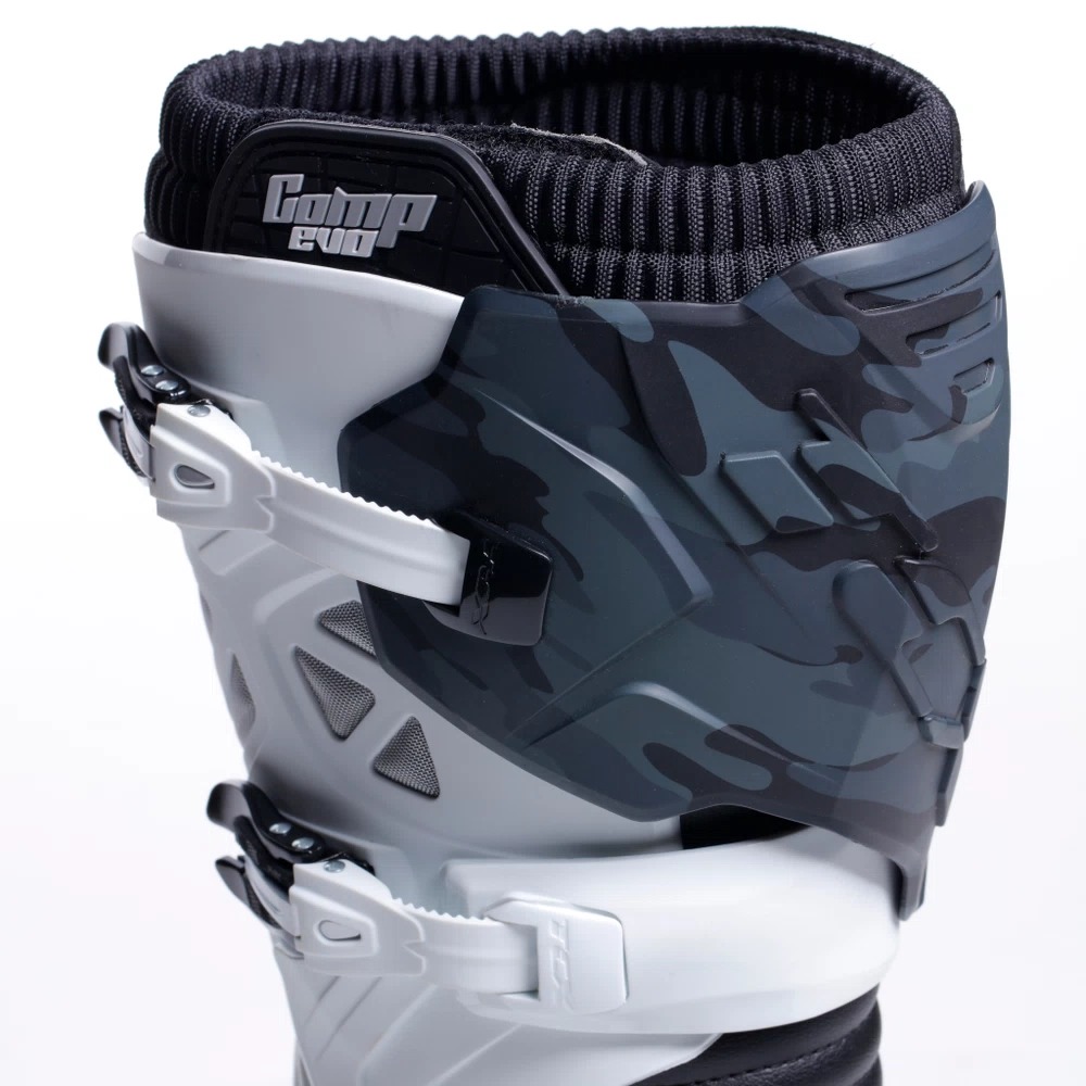 Мотоботы TCX COMP EVO 2 MICHELIN Black/White/Camo TCX
