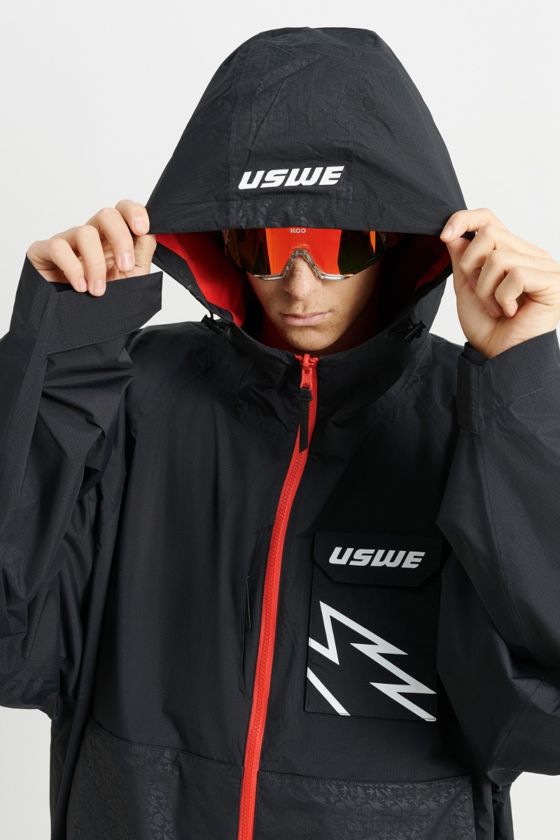 Плащ утепленный USWE Warm Changing Robe Unisex Black USWE