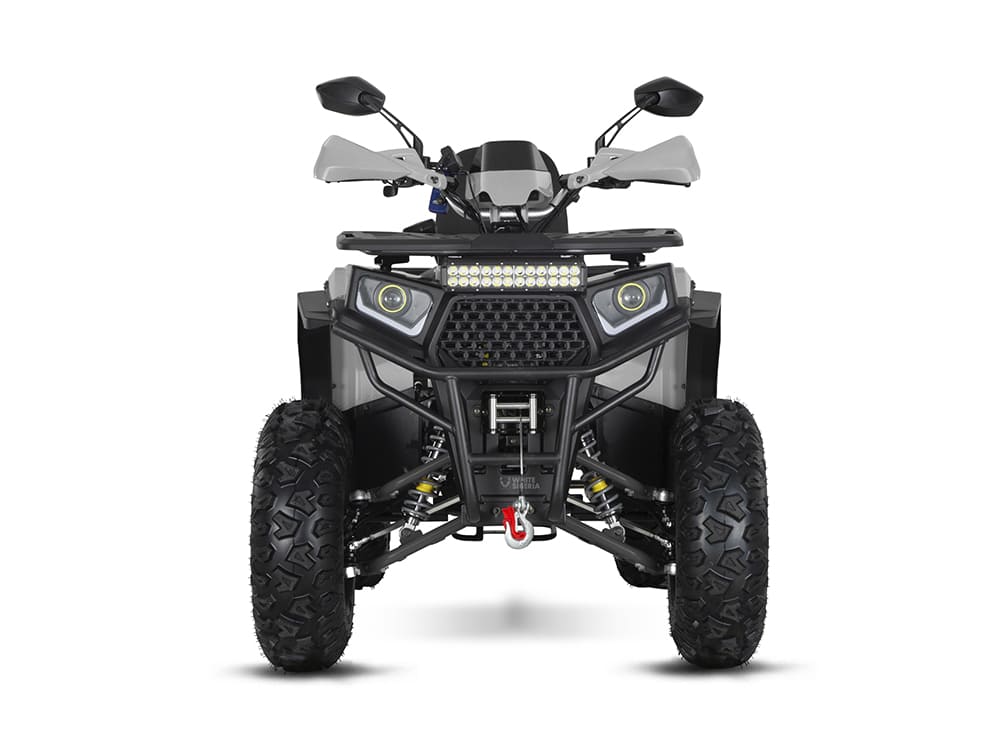 Бензиновый квадроцикл WHITE SIBERIA BARS 200CC PRO (серый)