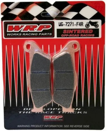 Колодки передние WRP KTM, HQV, GASGAS 125-500 Racing (WG-7271-F4R) WRP