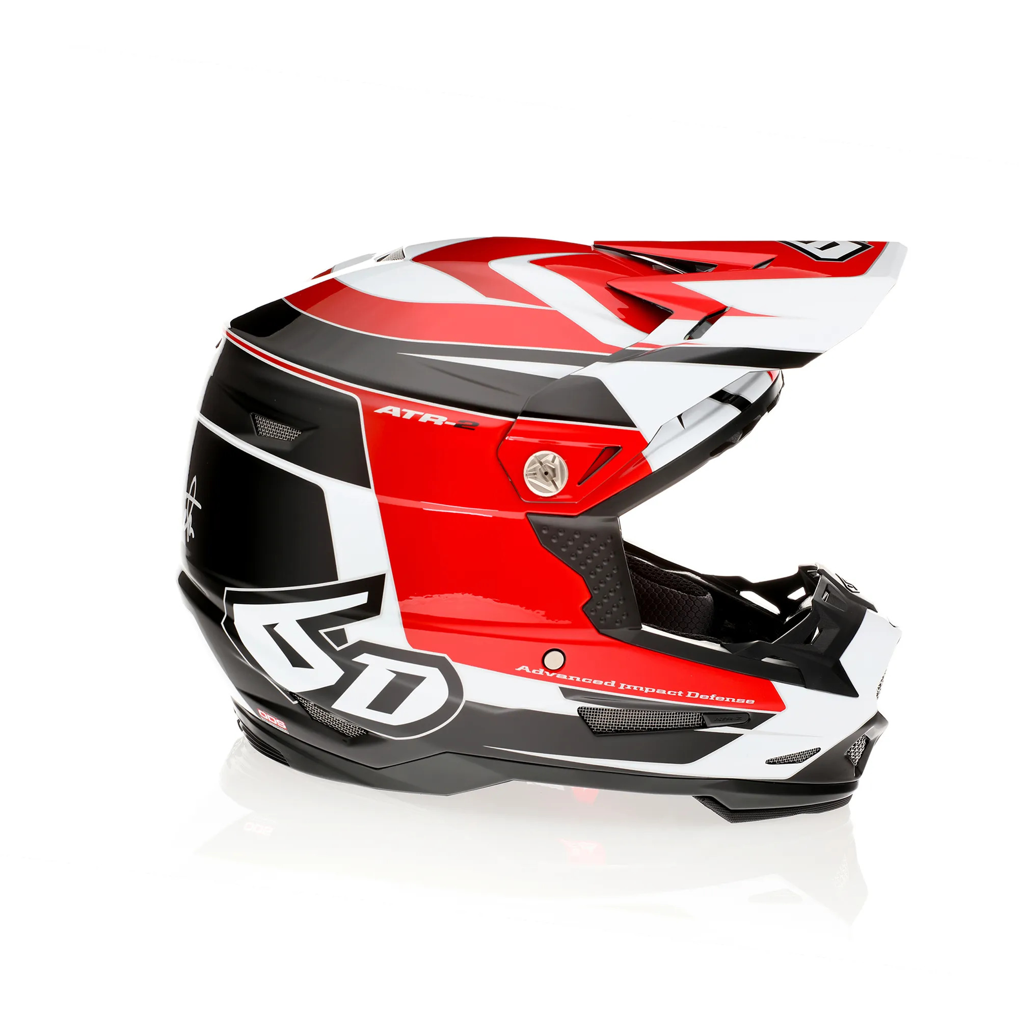 Мотошлем 6D ATR-2 Impact Red 6D Мотошлем 6D ATR-2 Impact Red 6D