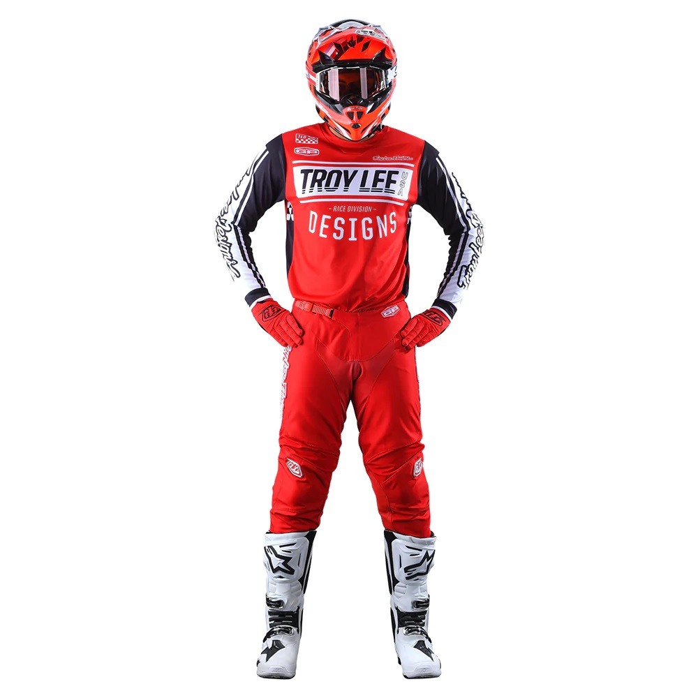 Мотоджерси Troy Lee Designs GP Jersey Race 81 Red Troy Lee Designs