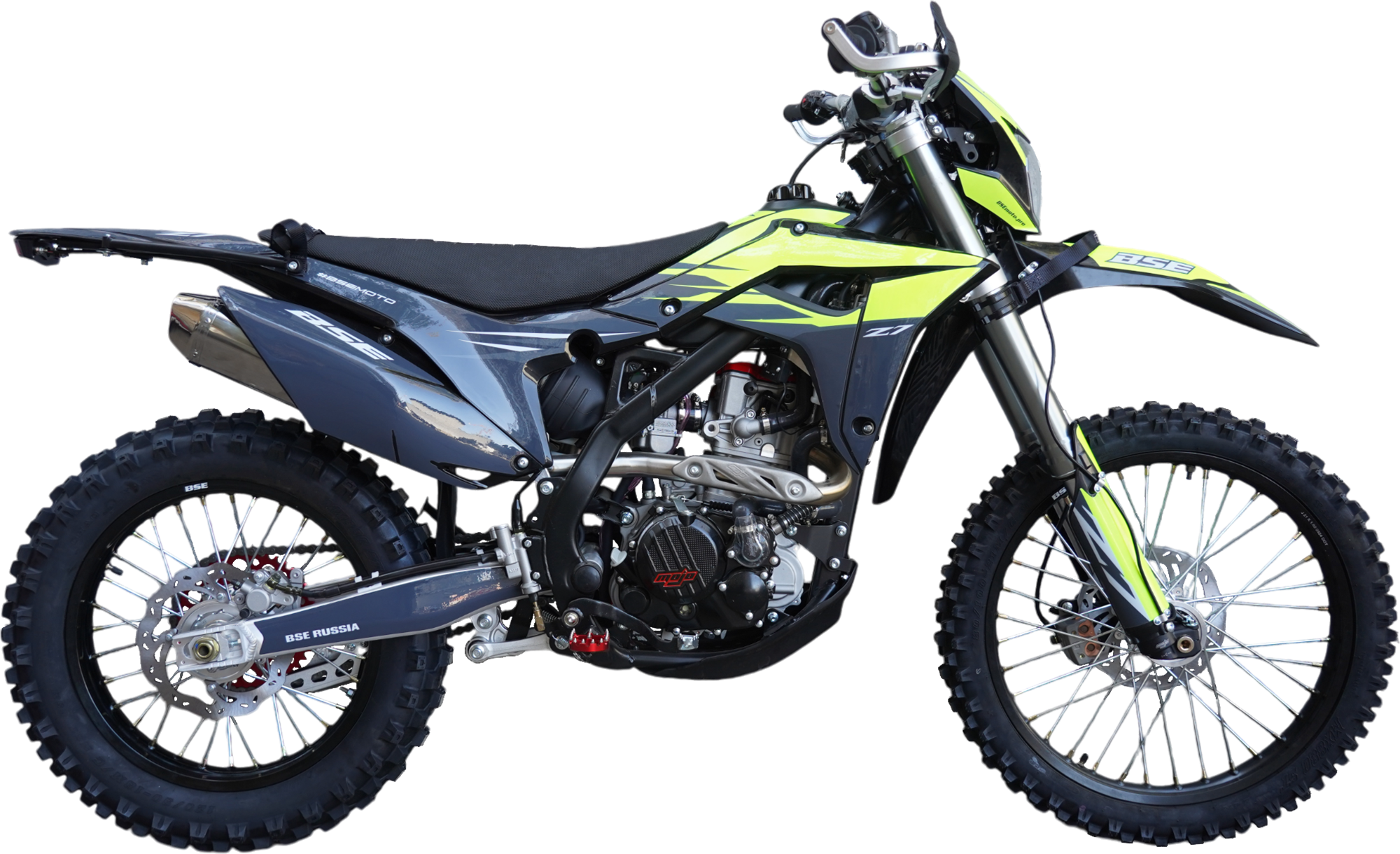 Мотоцикл BSE Z7 Yellow Neon