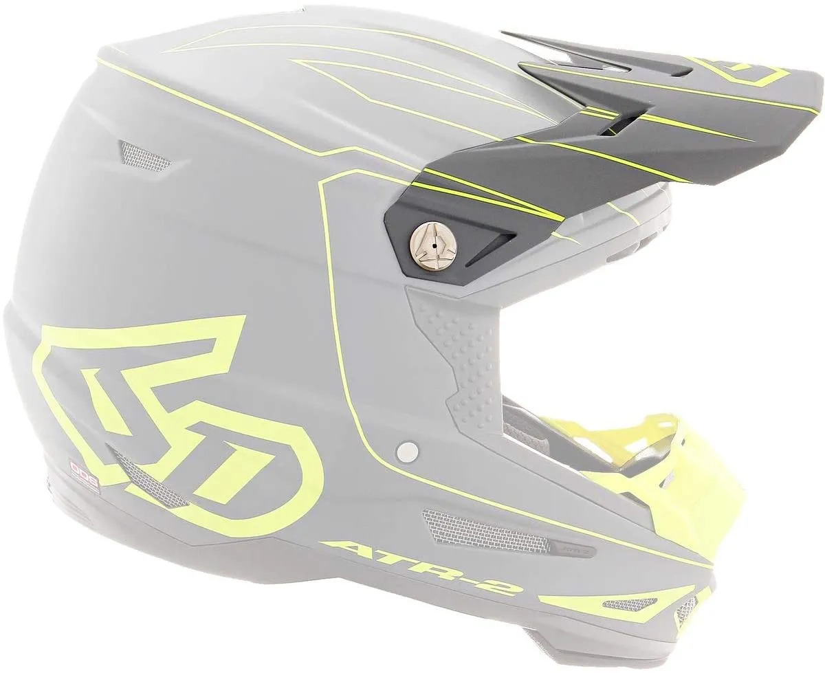 Козырек для мотошлема 6D ATR-2 Recon Grey Yellow (72-6052) 6D
