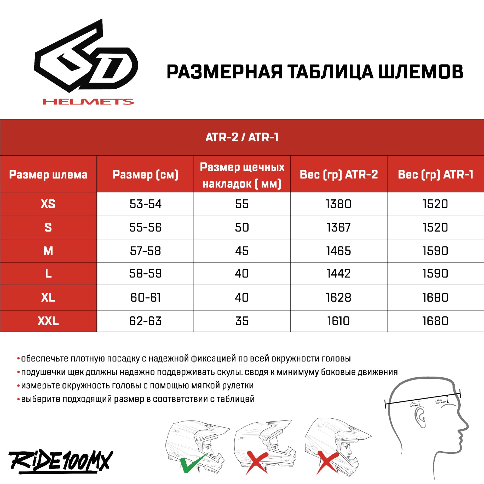 Мотошлем 6D ATR-2 Fusion Black 6D