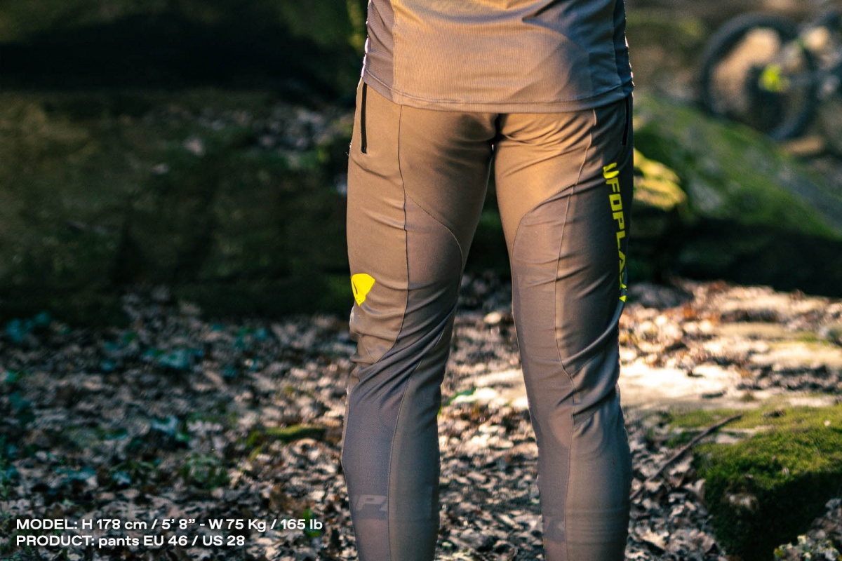 Велоштаны UFO MTB TERRAIN LV1 PANTS Black-M UFO PLAST