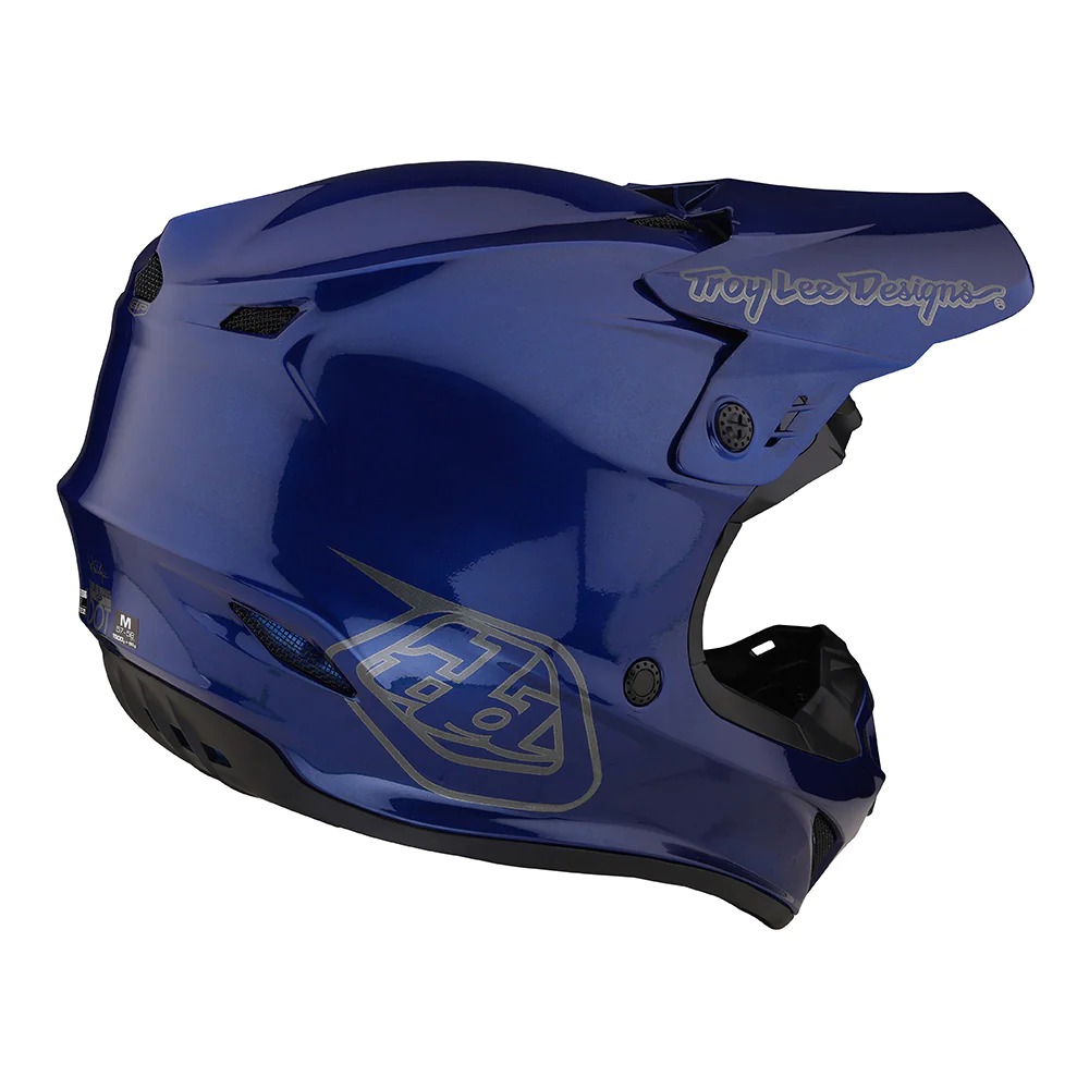 Мотошлем Troy Lee Designs GP Helmet Mono Blue Troy Lee Designs