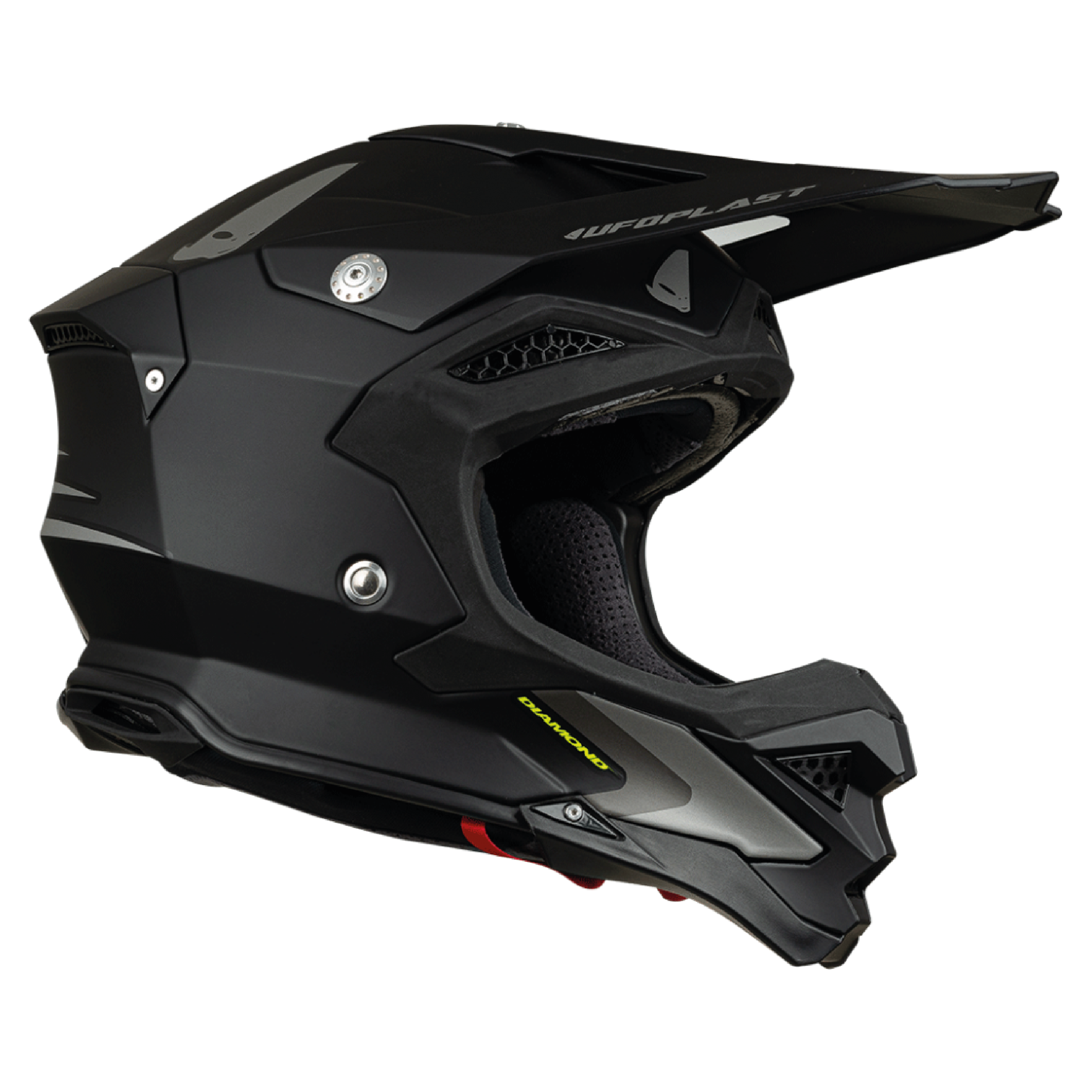 Мотошлем UFO HELMET DIAMOND Black UFO PLAST