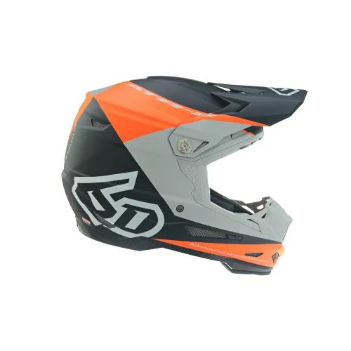 Мотошлем 6D ATR-2 Quadrant Orange Black Grey 6D Мотошлем 6D ATR-2 Quadrant Orange Black Grey 6D