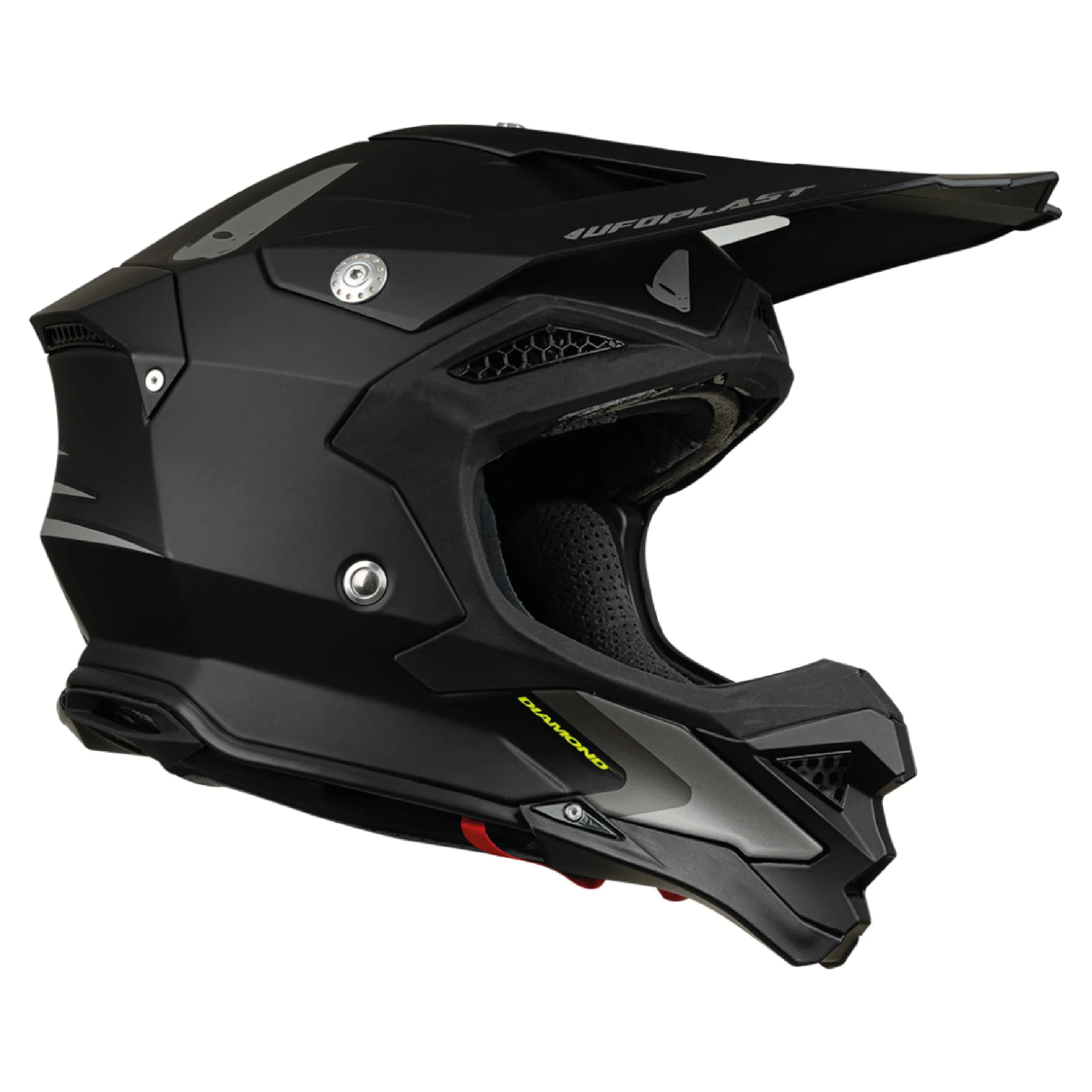 Мотошлем UFO HELMET DIAMOND Black UFO PLAST Мотошлем UFO HELMET DIAMOND Black UFO PLAST