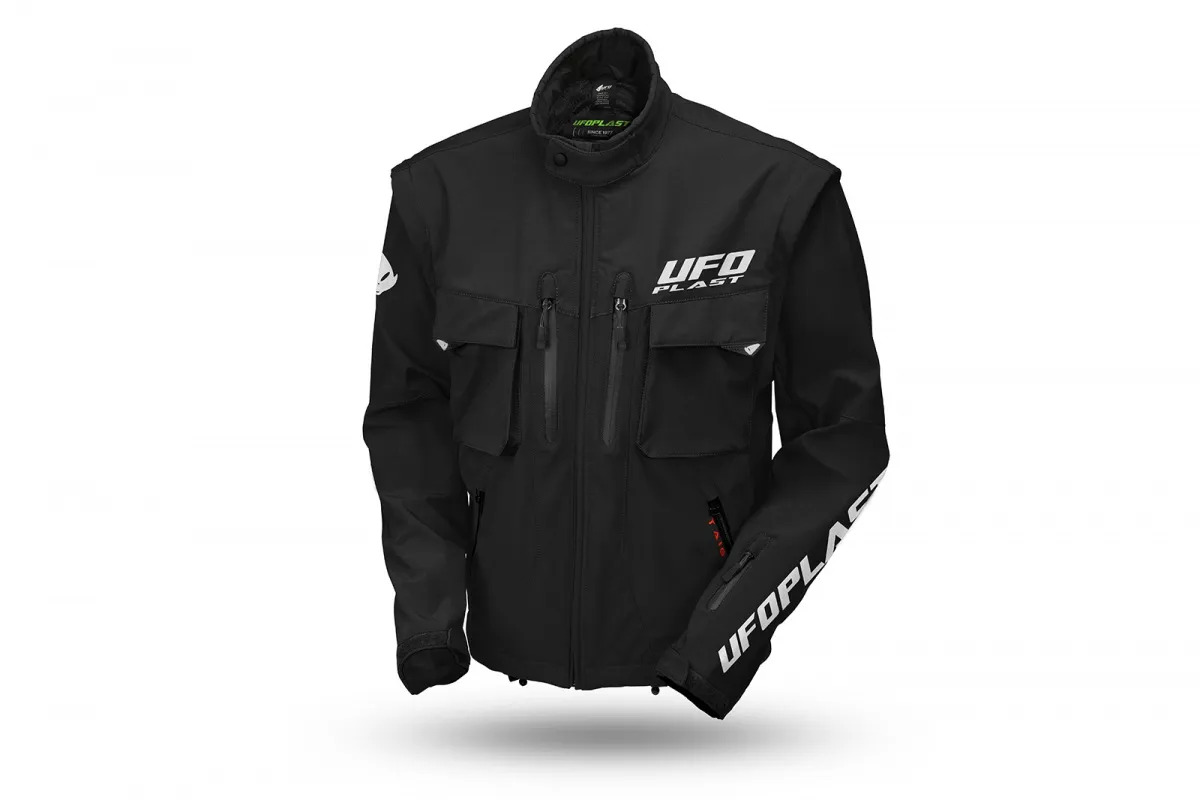 Мотокуртка с защитой UFO TAIGA ENDURO JACKET with protectors included Black UFO PLAST Мотокуртка с защитой UFO TAIGA ENDURO JACKET with protectors included Black UFO PLAST
