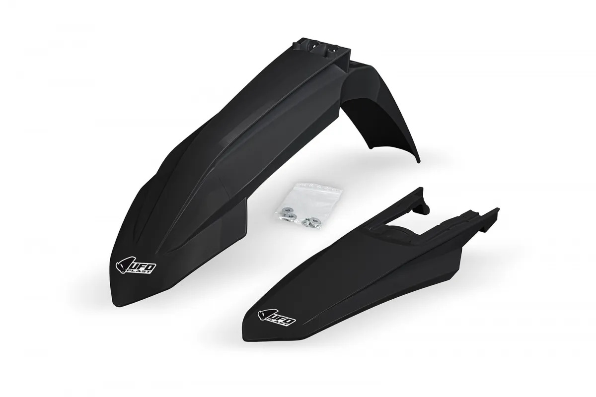 Набор крыльев UFO для KTM SX 125/250/300, SX-F 250/350/450 (2023), Black (KTFK529@001) UFO PLAST Набор крыльев UFO для KTM SX 125/250/300, SX-F 250/350/450 (2023), Black (KTFK529@001) UFO PLAST