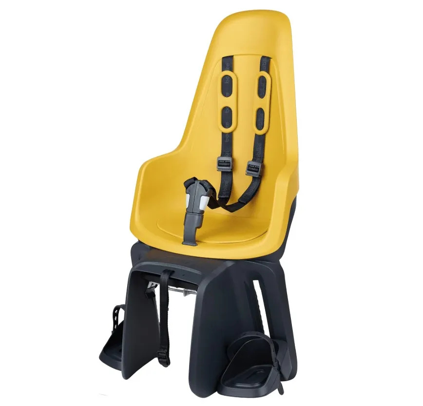 Детское велокресло на багажник Bobike Maxi One EB-D Mighty Mustard (8012100022) Bobike Детское велокресло на багажник Bobike Maxi One EB-D Mighty Mustard (8012100022) Bobike