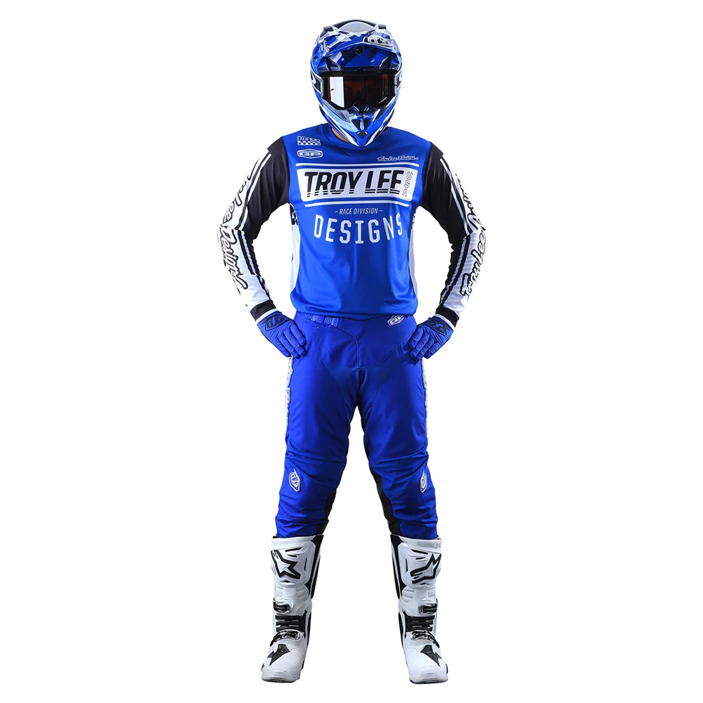 Мотоджерси Troy Lee Designs GP Jersey Race 81 Blue Troy Lee Designs