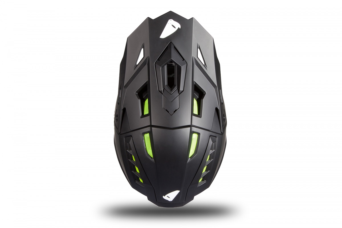 Мотошлем UFO HELMET ECHUS Black Matt UFO PLAST