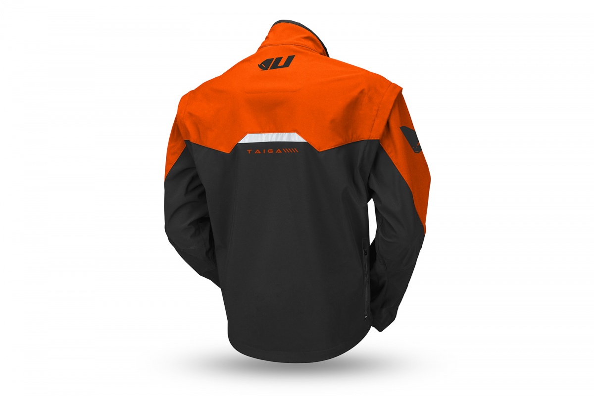 Мотокуртка UFO TAIGA 2023 ENDURO JACKET Black/Orange UFO PLAST