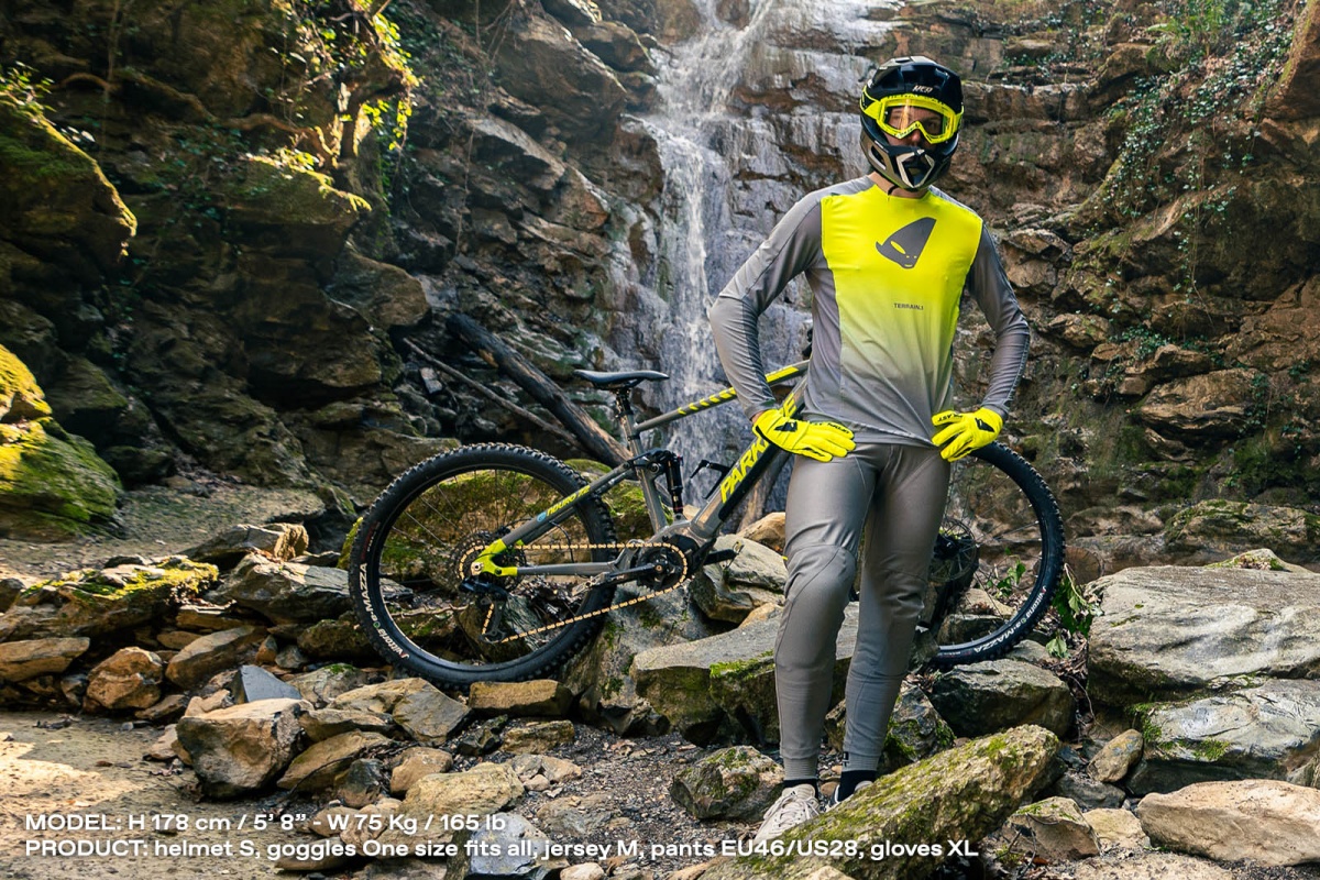 Велоштаны UFO MTB TERRAIN LV1 PANTS Green-M UFO PLAST