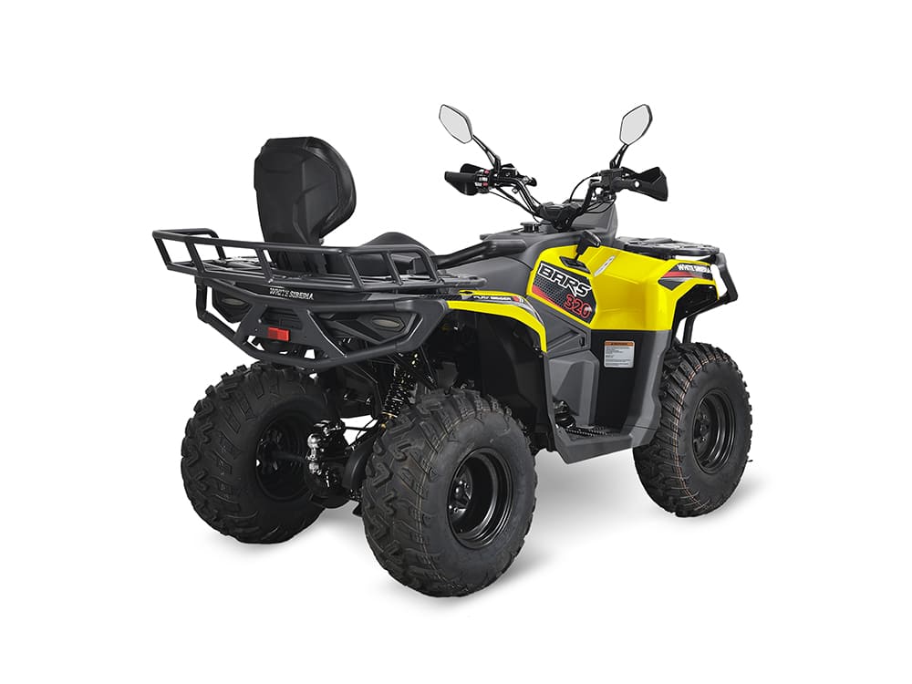 Бензиновый квадроцикл WHITE SIBERIA BARS 320CC PRO (желтый)