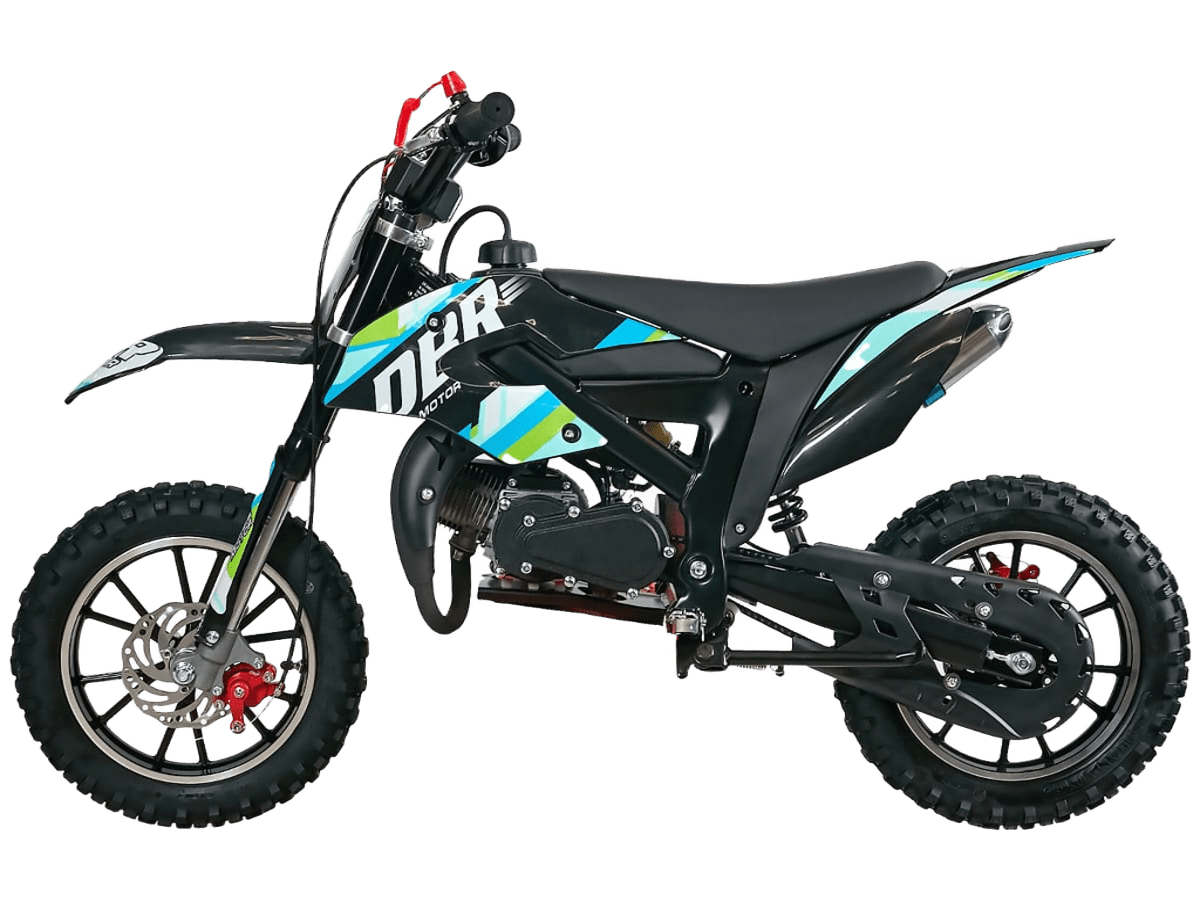 Питбайк детский KAYO DBR SX50-A  2T 49 см3 ручной стартер (2022)