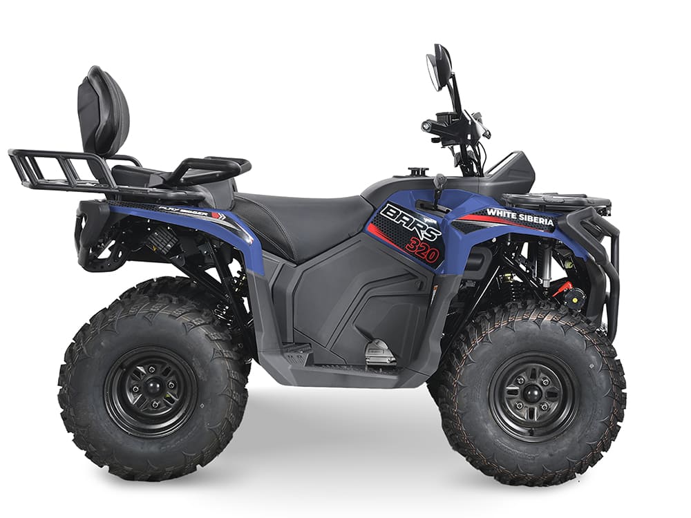 Бензиновый квадроцикл WHITE SIBERIA BARS 320CC PRO (синий)