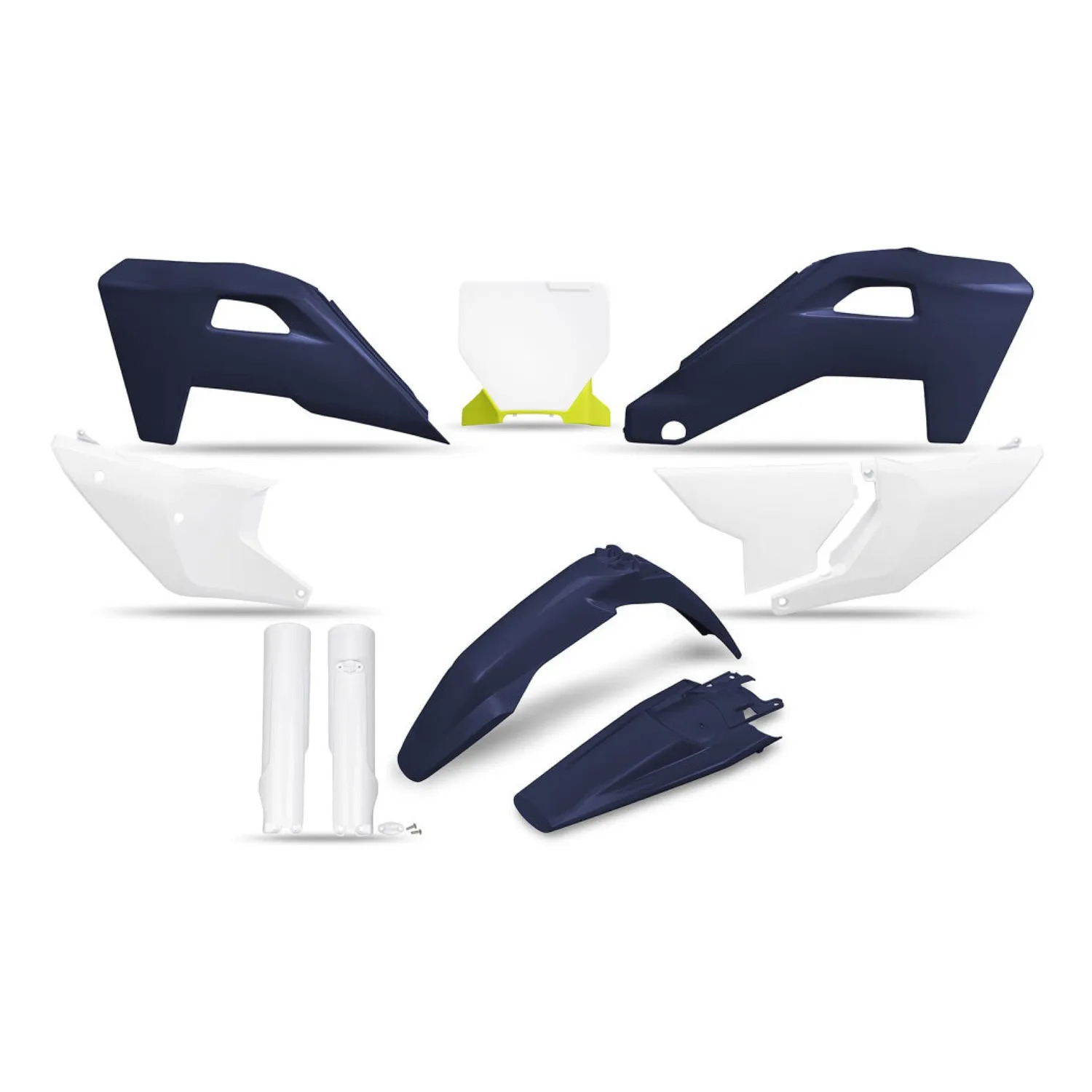 Набор пластика UFO для Husqvarna TC/FC 125-450 2025-2026, Blue/White (HUKIT630F@111) UFO PLAST Набор пластика UFO для Husqvarna TC/FC 125-450 2025-2026, Blue/White (HUKIT630F@111) UFO PLAST
