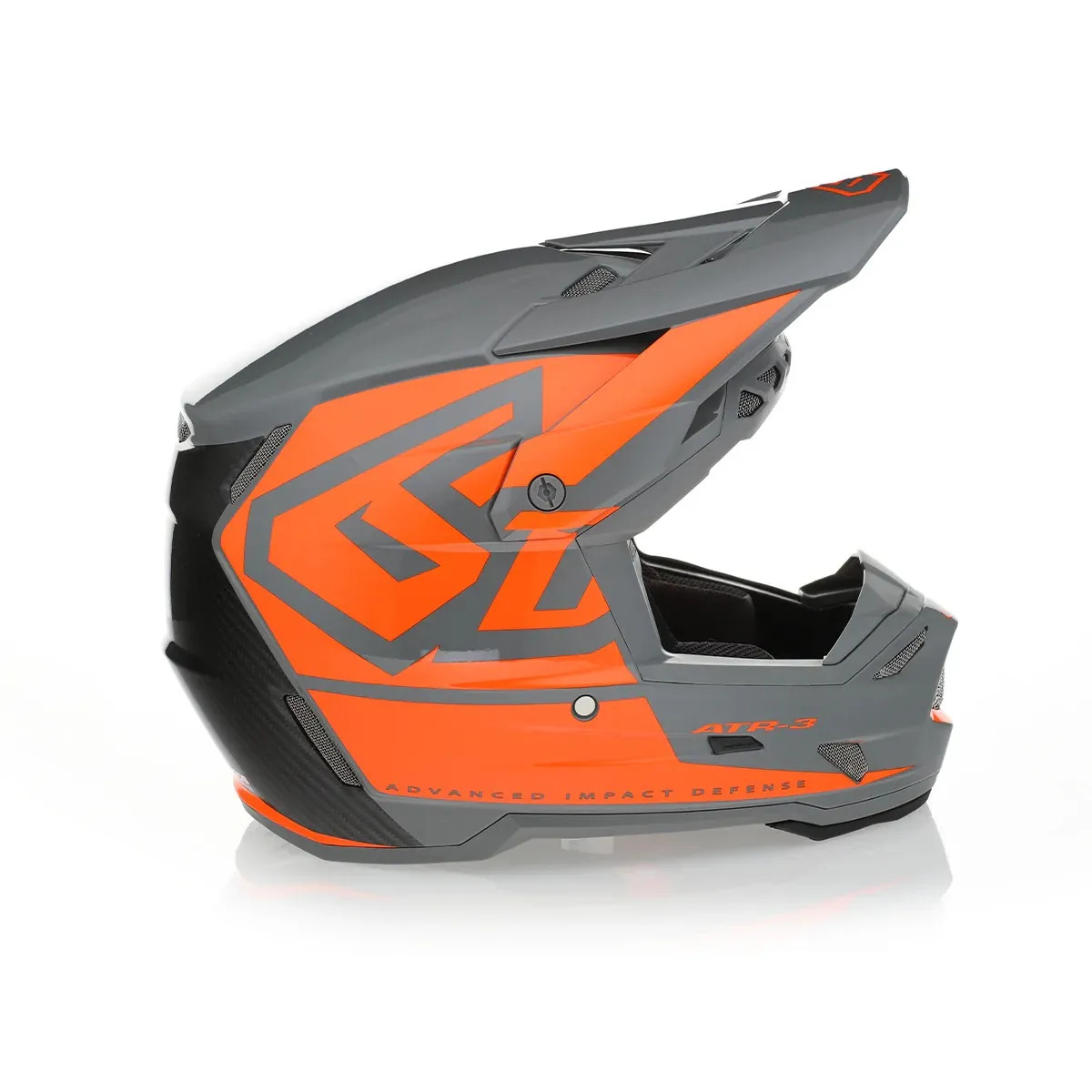 Мотошлем 6D ATR-3 Hex Gloss Neon Orange 6D Мотошлем 6D ATR-3 Hex Gloss Neon Orange 6D