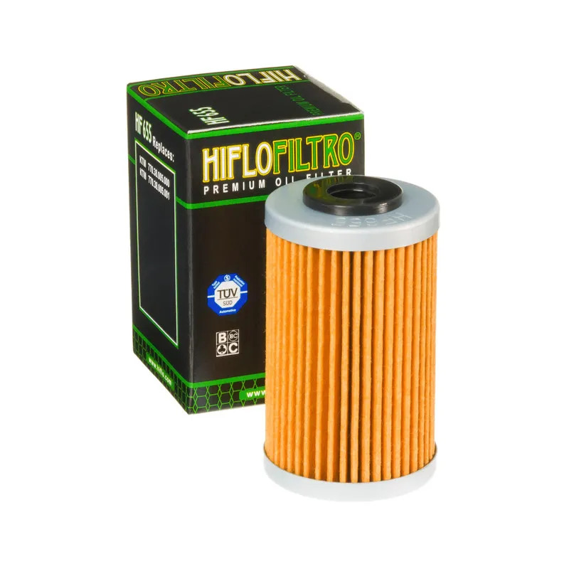 Фильтр масляный HiFlo KTM SX-250F (-12), SX-450F (13-15) (HF655) HiFlo