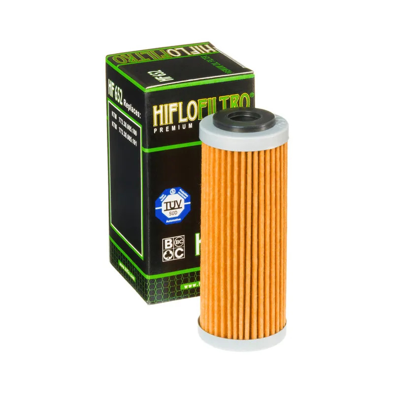 Фильтр масляный HiFlo KTM, HQV, GASGAS 250F/350F 13-22 450F 16-22 (HF652) HiFlo