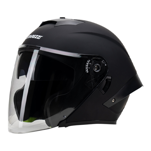 Шлем открытый EASY RIDER BLACK MATT Шлем открытый EASY RIDER BLACK MATT